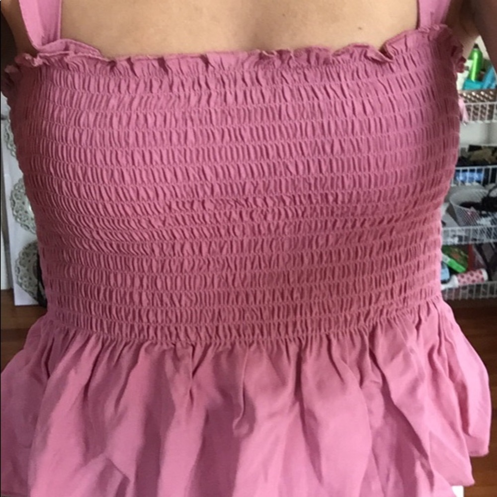 Pink Ruffled Top - Picture 2 of 2